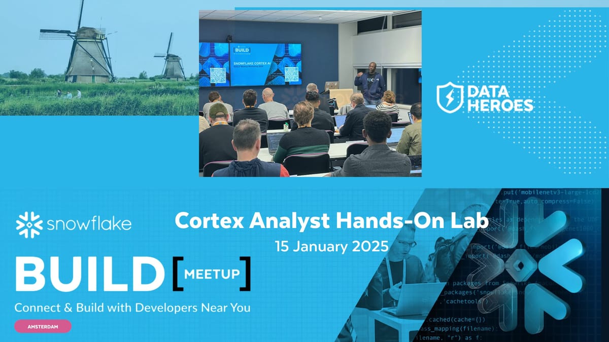 Snowflake BUILD Amsterdam